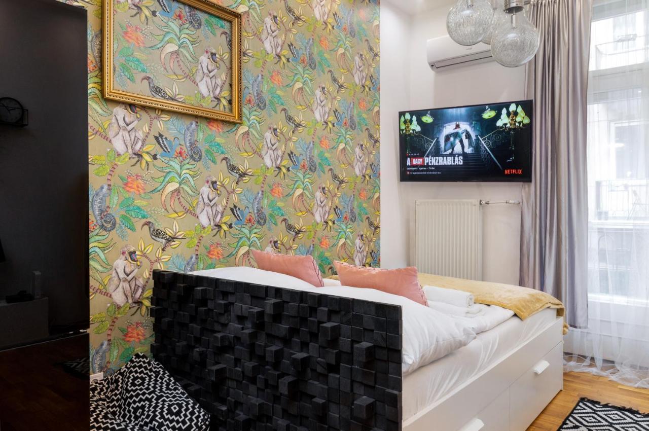 Economy Downtown Design Apartments - Free Parking - Balcony - Super Puplic Transport - Ac Budapest Exteriör bild